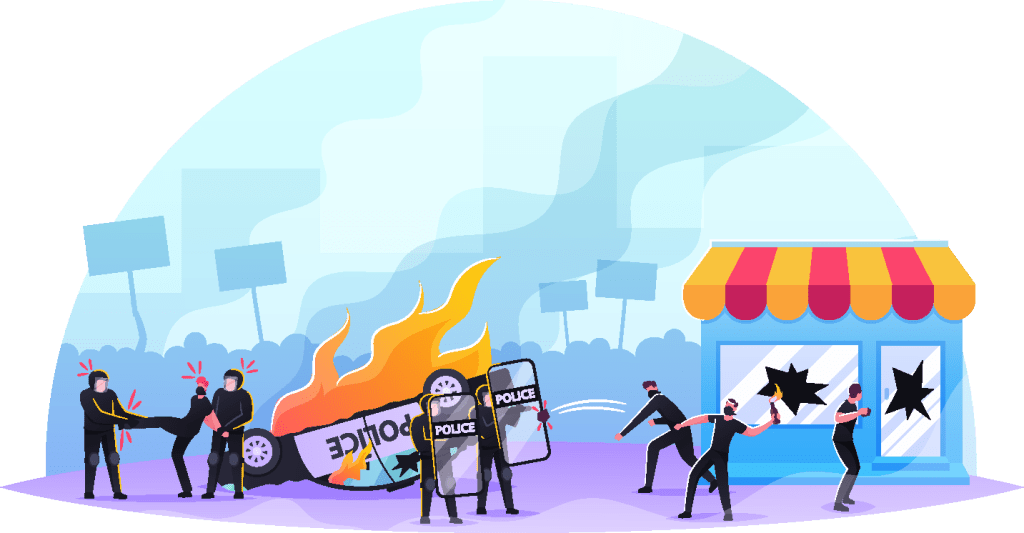 Kinerja Saham di Tengah Demonstrasi&nbsp;2005-2025