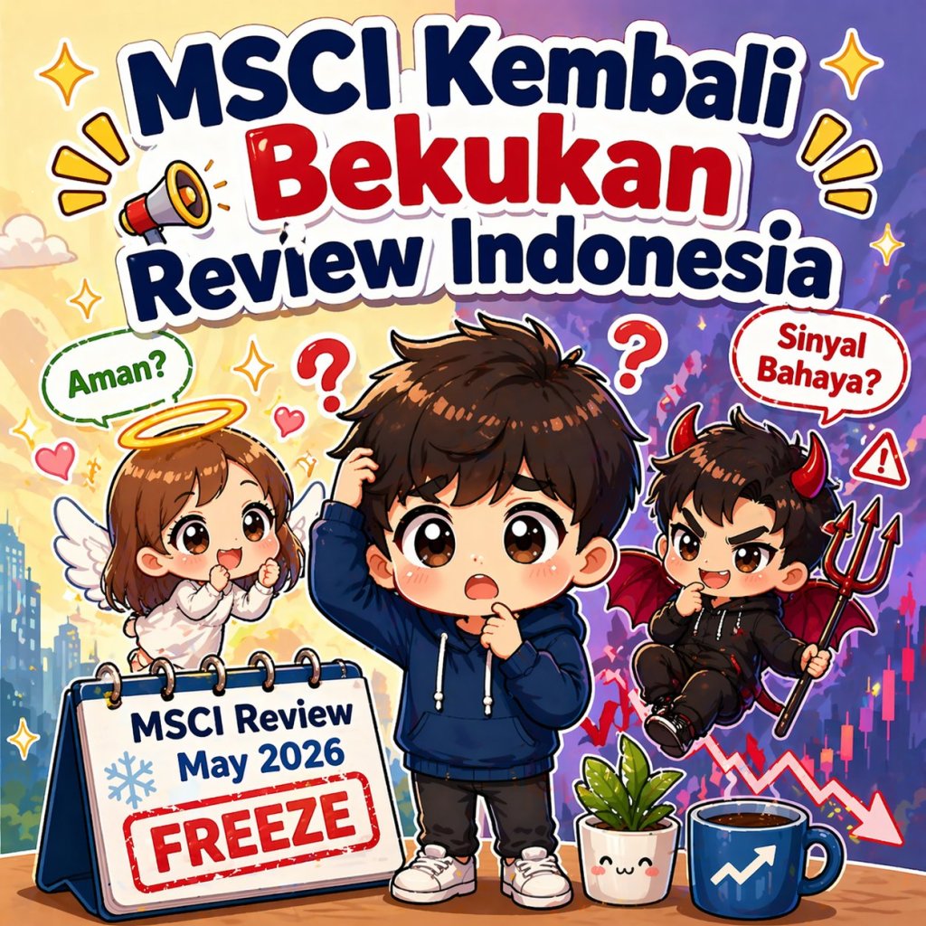 MSCI  Kembali Bekukan Review&nbsp;Indonesia