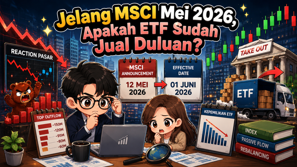 Jelang MSCI Mei 2026, Apakah ETF Sudah Jual&nbsp;Duluan?
